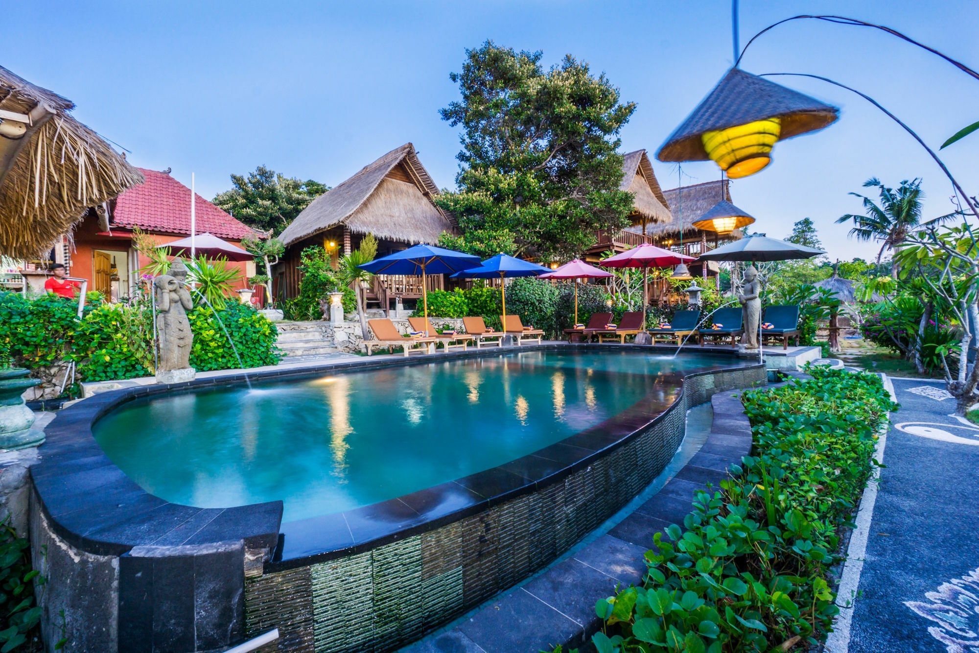 The Dafish Ceningan Hotel Ceningan Island Eksteriør billede