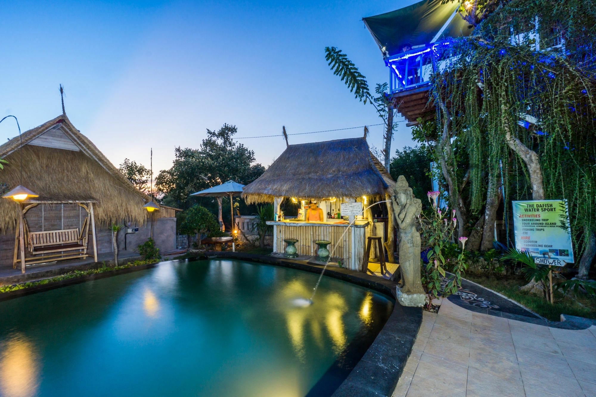 The Dafish Ceningan Hotel Ceningan Island Eksteriør billede